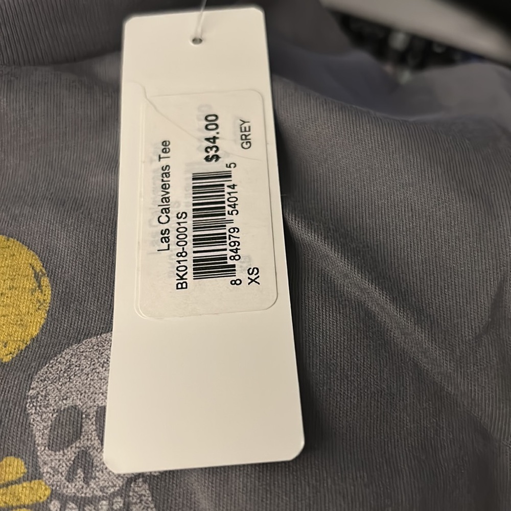 NWT Peek Gray Las Calaveras Tee Shirt - Picture 3 of 3